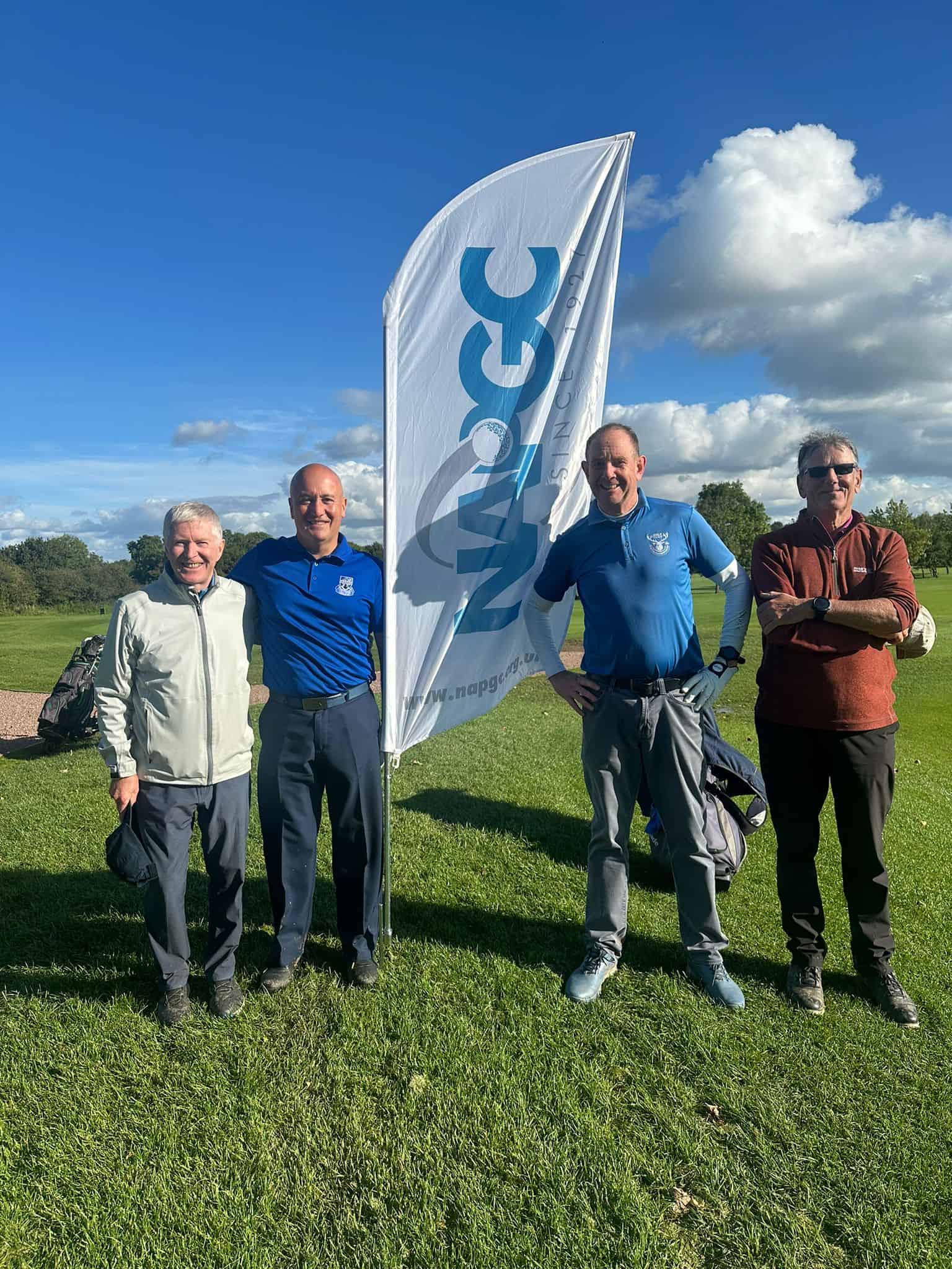 Top Rock Salver Finalists - Michael Brown & Barry Feagan (Stevenage) and Mick Rogers & Tom Moore (Rickmansworth)